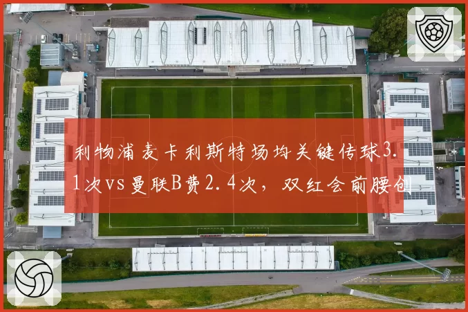 利物浦麦卡利斯特场均关键传球3.1次vs曼联B费2.4次,双红会前腰创造力数据对决